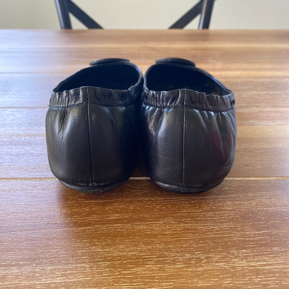 Tory Burch Minnie Travel Ballet Flats - Black - Picture 7 of 8